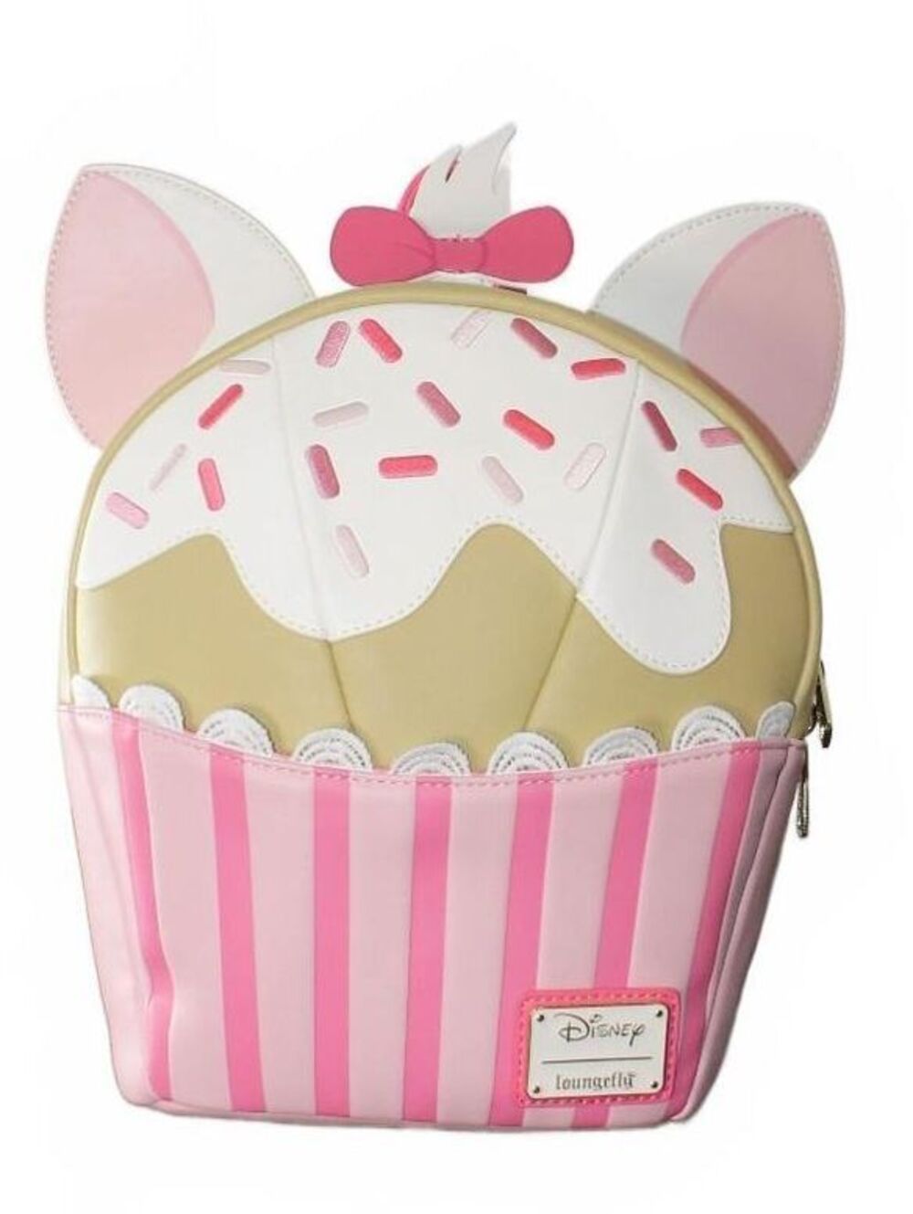 Loungefly Disney Marie Cupcake Sweets Mini Backpack Pink EUC